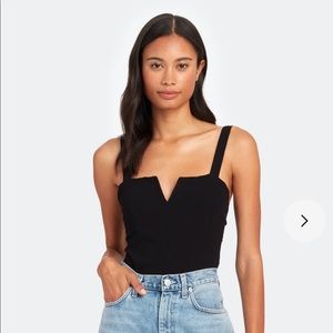 Free People Pippa V-Wire Bodysuit